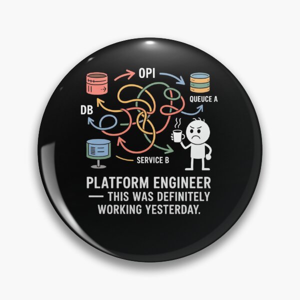 Item preview, Platform Engineer designed and sold by Mateusz Majcherek.