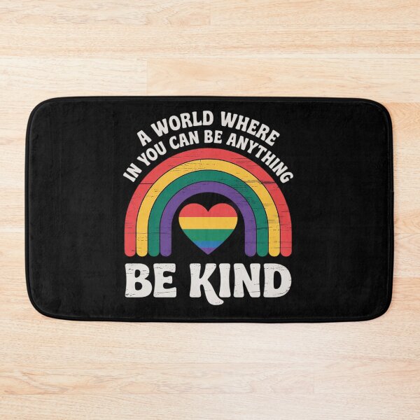 Item preview, Be Kind Gay Pride LGBT Cute Rainbow LGBT-Q Support Women  designed and sold by KotexTemu.