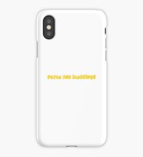 Peace, Blessings iPhone Case