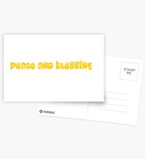 Peace, Blessings Postcards