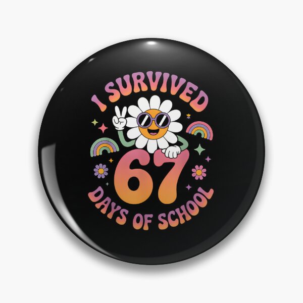 Item preview, Meme I 67 of Days School Survived 67 Funny Teacher Student Classic designed and sold by SteveSaccoro.