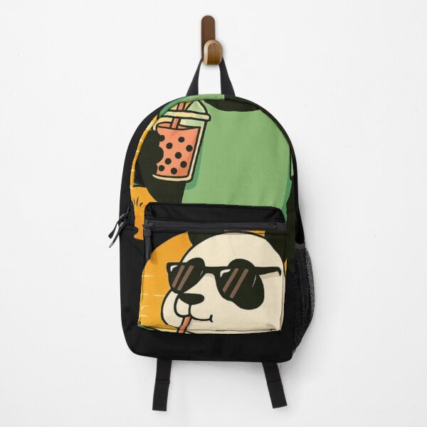 Item preview, Chill Panda Boba Tee – Cute Bubble Tea Panda Summer Beach T-Shirt designed and sold by KDesignCrafts.