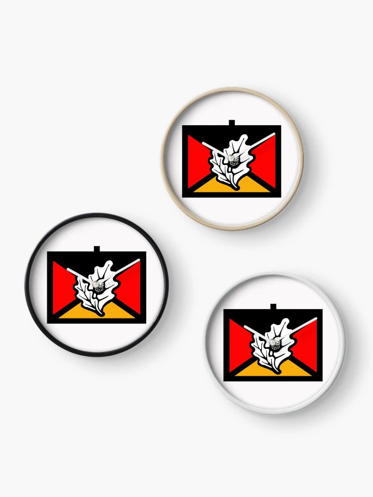 Thumbnail 3 of 4, Clock, German Combat Course; Tactical Sign; designed and sold by StickerApe.