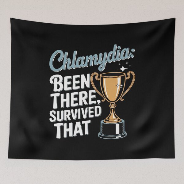 Item preview, Embarrassing Inappropriate Chlamydia Adult Humor  designed and sold by NailMolisa.