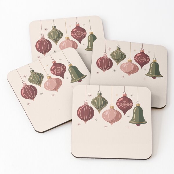 Item preview, Romantic Hanging Ornaments - Christmas Baubles designed and sold by Graphicarium Shop.