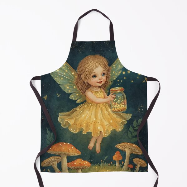 Item preview, Firefly Fairy Angel – Glowing Cottagecore Cutie designed and sold by Deezyned.