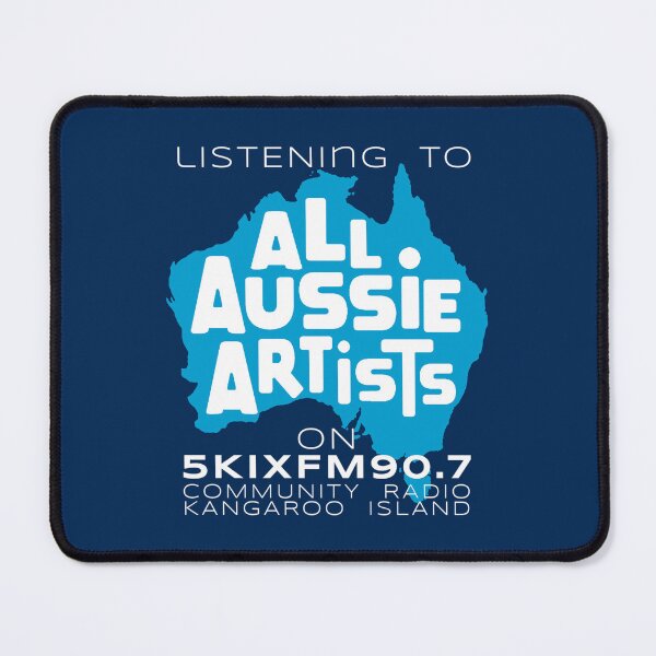 Item preview, All Aussie Artists on 5KIxFM90.7 (Light Theme) designed and sold by ezcreate.media.