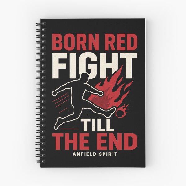 Item preview, Born Red, Fight Till The End – Anfield Spirit | Liverpool Fan designed and sold by smallcatvn.