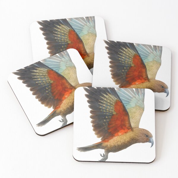 Item preview, Kea (Nestor notabilis) designed and sold by HOMETOWN86.