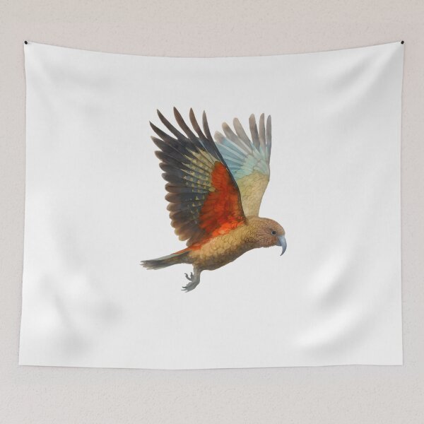 Item preview, Kea (Nestor notabilis) designed and sold by HOMETOWN86.