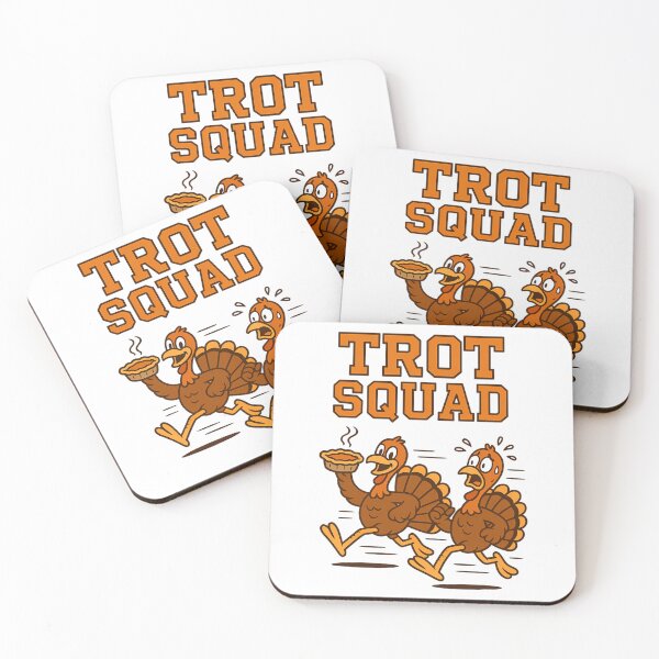 Item preview, Thanksgiving Cute Gobble Fall Trot Squad 80s Happy designed and sold by CalvinVanAuken.