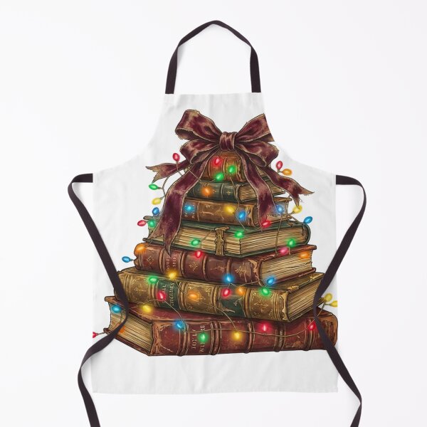 Item preview, Retro Christmas Book Tree - Librarian & Teacher Holiday Reading designed and sold by minlik.