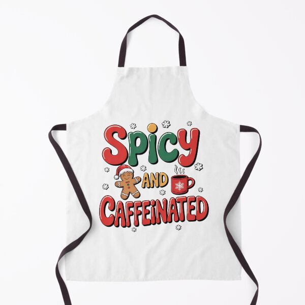 Item preview, Spicy Gingerbread Caffeinated Funny Coffee Lover Christmas designed and sold by BakeryDozen.