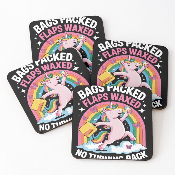 Item preview, Unicorn Inappropriate Dirty Bags Packed Flaps Waxed  designed and sold by NailMolisa.