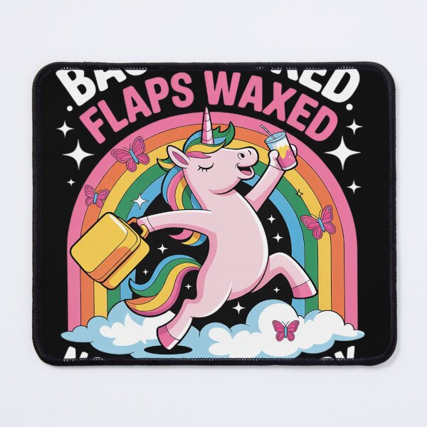Item preview, Unicorn Inappropriate Dirty Bags Packed Flaps Waxed  designed and sold by NailMolisa.