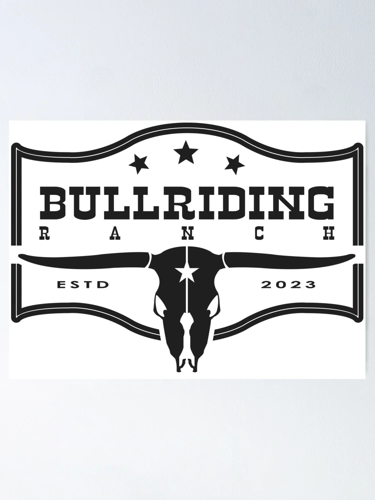 Thumbnail 1 of 3, Poster, BullRiding Ranch vintage designed and sold by RicardoPeragua.