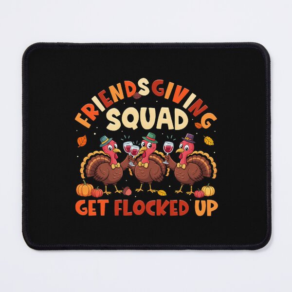 Item preview, Humor Friendsgiving 90s Party Turkey Thankful Friends Squad designed and sold by Daleburuling.