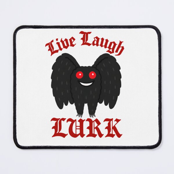 Item preview, Live Laugh Lurk Forest Phantom Watcher Mothman  designed and sold by SkeletonsDanger.