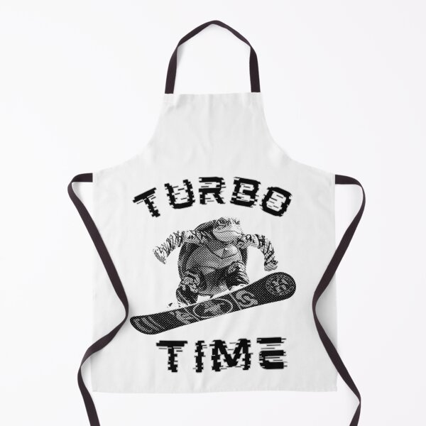 Item preview, Turbo Time Funny Turtle Snowboarding Halftone designed and sold by TrueArtsStore.