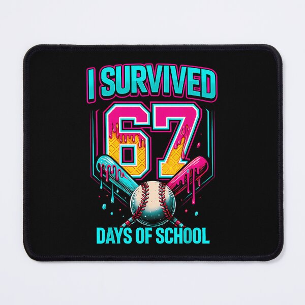 Item preview, Teacher I Survived 67 67 Meme Funny Student of Days School Classic designed and sold by SteveSaccoro.
