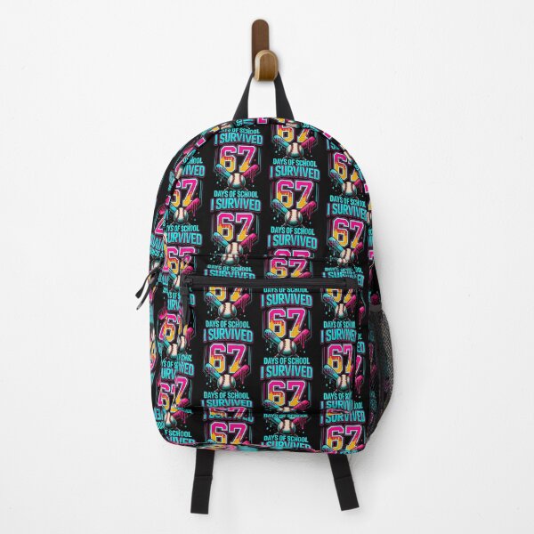 Item preview, Teacher I Survived 67 67 Meme Funny Student of Days School Classic designed and sold by SteveSaccoro.