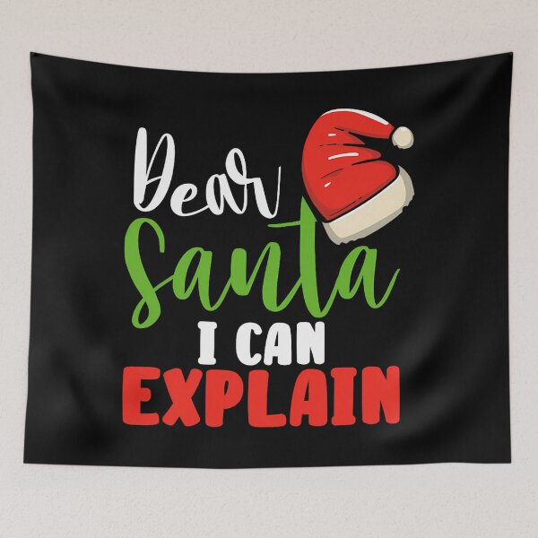 Item preview, Funny Can Christmas On Dear Explain I List Santa Santa Naughty The designed and sold by JoelyNavarro.