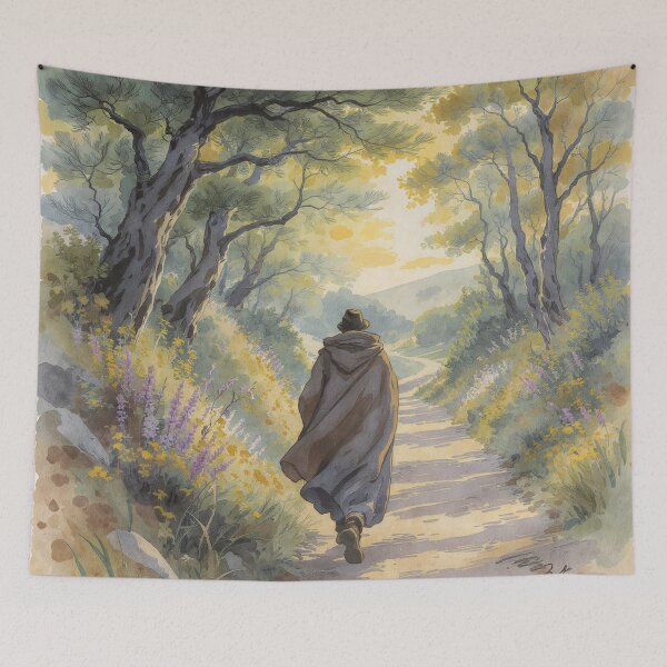 Item preview, Pilgrim on the Way (of Saint James) designed and sold by jefboutique6150.