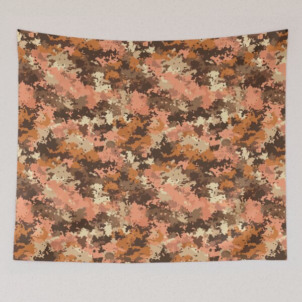 Item preview, Minimalistic Pixeled Camo Print For Rugged Style Fan designed and sold by RoyalStarsPatts.