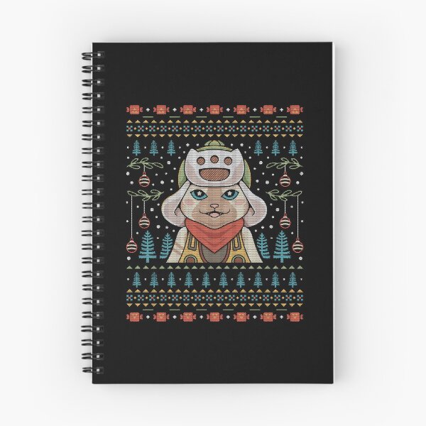 Item preview, Felyne Palico Ugly Sweater designed and sold by Lagelantee.