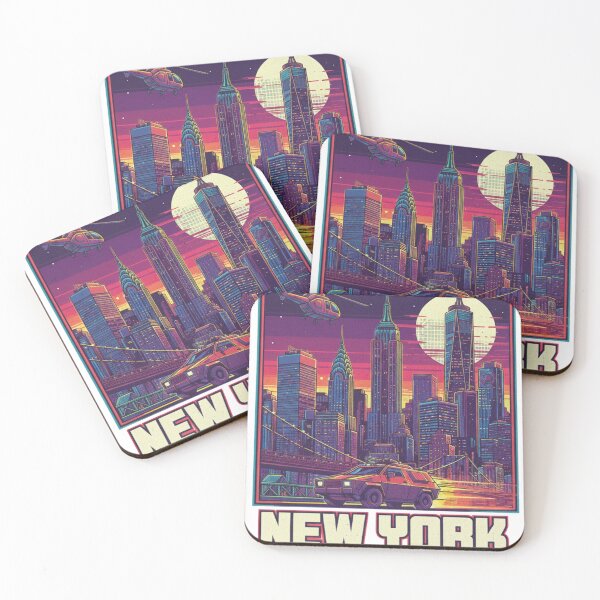 Item preview, Retro 2026 New York Cityscape designed and sold by shellymope.