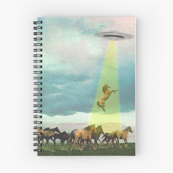 Item preview, They too love horses // Aliens abducting horses designed and sold by MsGonzalez.
