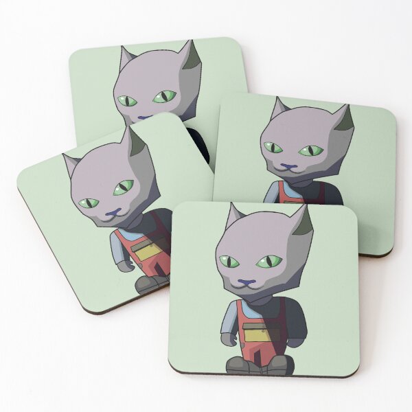 Item preview, Anthro Space Cat Character – Cute Sci-Fi Feline Illustration (Technician Male) designed and sold by CasuQ1.