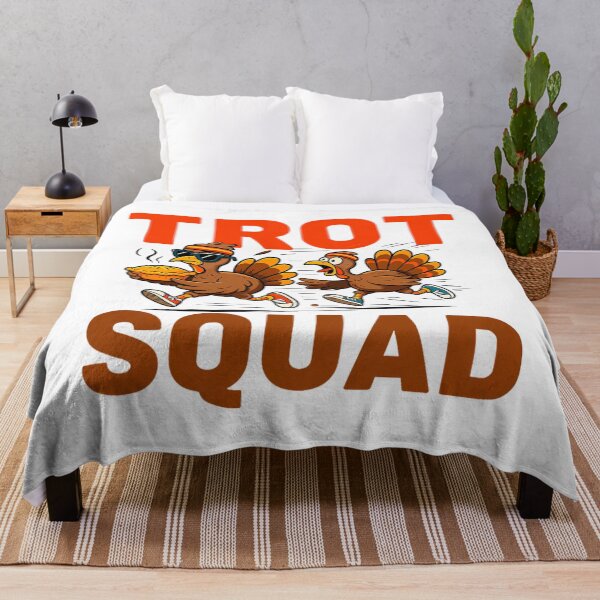 Item preview, Happy Fall Cute Trot Gobble 80s Squad Thanksgiving designed and sold by CalvinVanAuken.