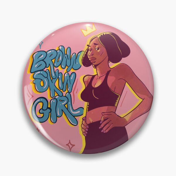 Item preview, Brown skin girl designed and sold by Lilo Viana Art.