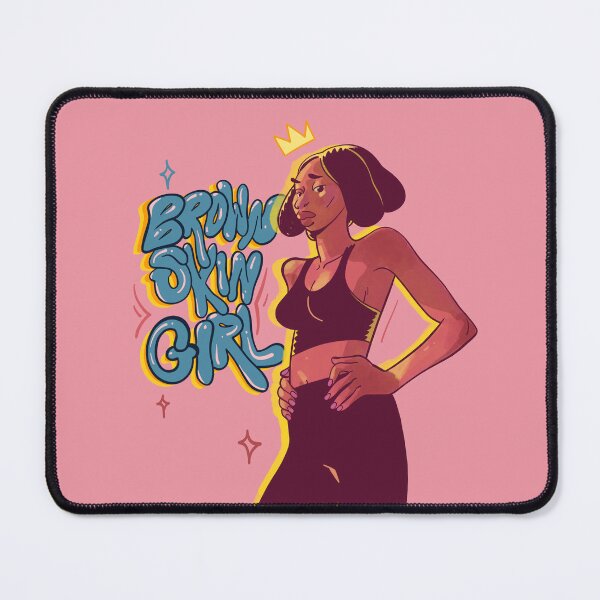 Item preview, Brown skin girl designed and sold by Lilo Viana Art.