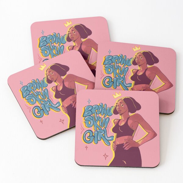 Item preview, Brown skin girl designed and sold by Lilo Viana Art.