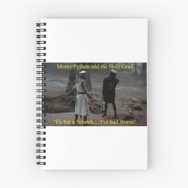 Item preview, Monty Python and the Holy Grail Black Knight Scratch designed and sold by Miss Mindy's Boutique.