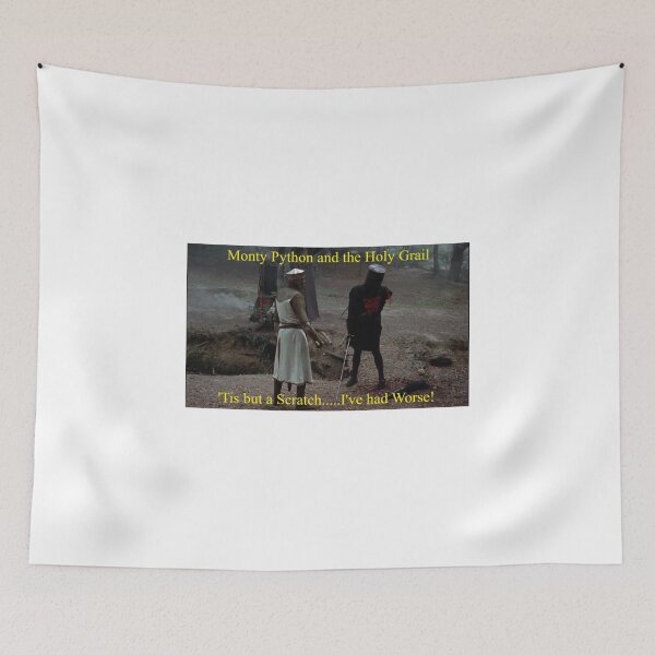 Item preview, Monty Python and the Holy Grail Black Knight Scratch designed and sold by Miss Mindy's Boutique.