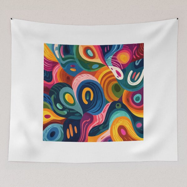 Item preview, Abstract pattern birds faces world designed and sold by SmileshareShop.