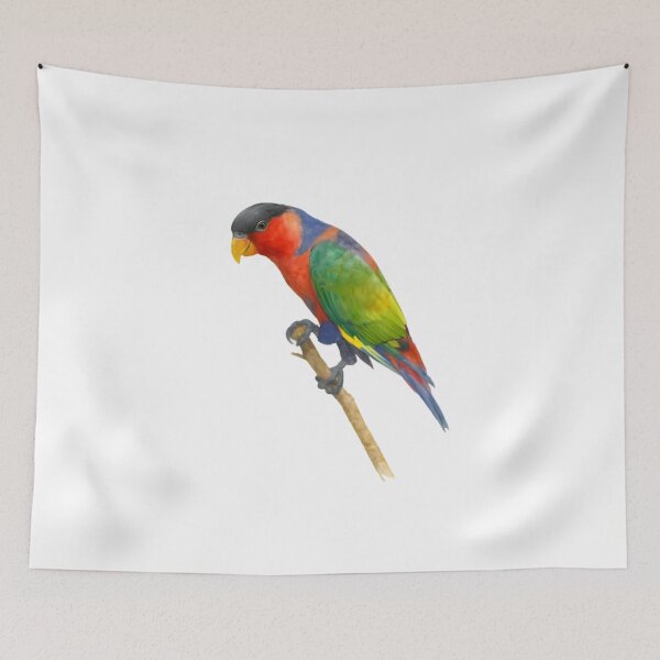 Item preview, Black-capped Lory (Lorius lory) designed and sold by HOMETOWN86.