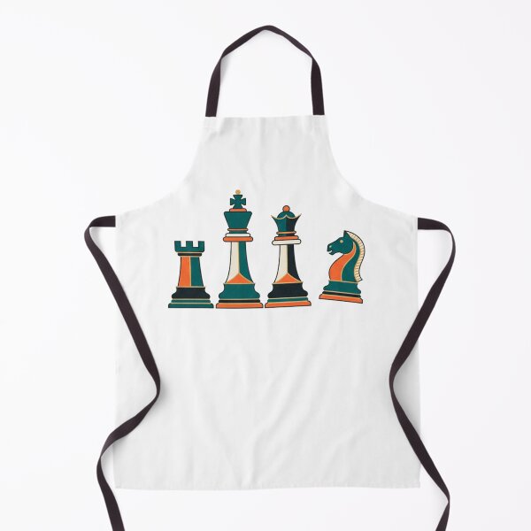Item preview, Minimalist Vintage Chess Pieces Design designed and sold by csalvati77.