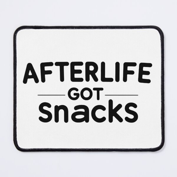 Item preview, afterlife got snacks designed and sold by Spirit of Siam.
