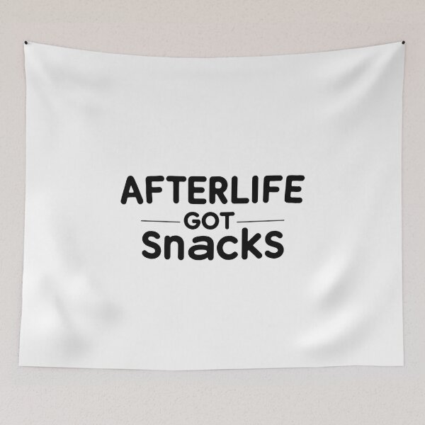 Item preview, afterlife got snacks designed and sold by Spirit of Siam.