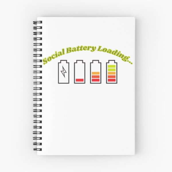 Item preview, Social Battery Loading... (1) designed and sold by Samy-art.