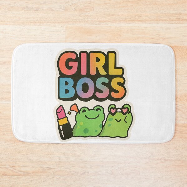 Item preview, Girl Boss Frogs Sticker designed and sold by lorand-designs.