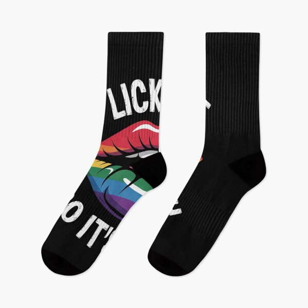 Item preview, Gay Pride Lips I Licked Its Mine Rainbow Flag Lgbt Women Men  designed and sold by NailMolisa.