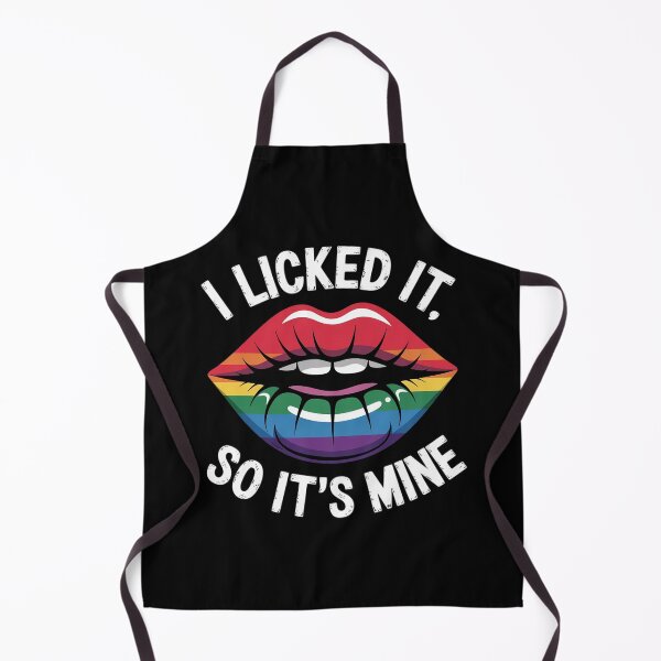 Item preview, Gay Pride Lips I Licked Its Mine Rainbow Flag Lgbt Women Men  designed and sold by NailMolisa.