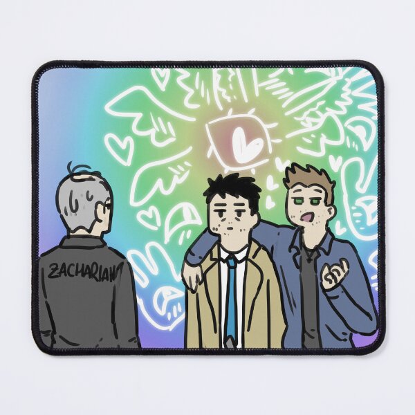 Item preview, True form Cas heart eyes to Dean S4 designed and sold by Melle-OtterWise.