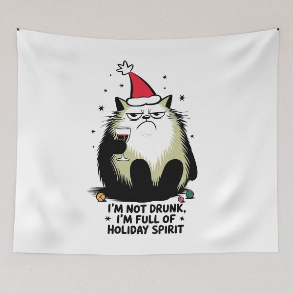 Item preview, I’m not drunk, I’m full of holiday spirit. Version 1 designed and sold by ArthousePromos.
