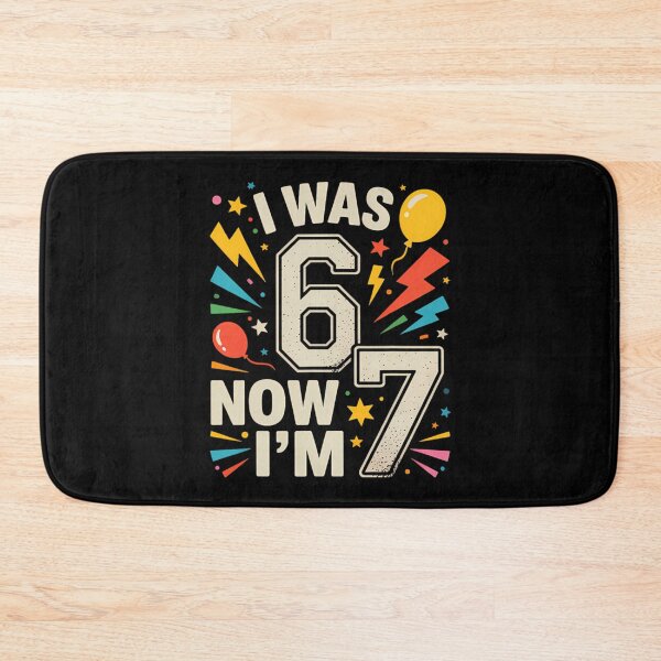 Item preview, Classic 7th I'm Birthday Boy Now Funny 6 I Gift Girl Hands Was Happy 7 designed and sold by RoniShorter.